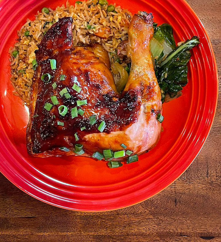 Teriyaki Chicken with Wok Fried Rice by WhenRyanCooks