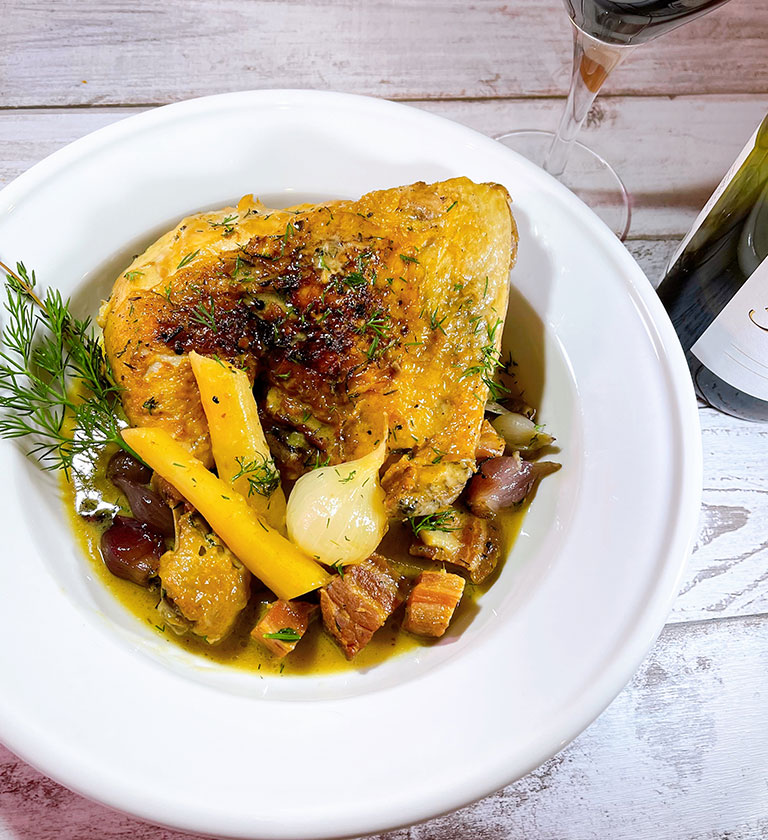 Coq Au Vin Mousseux by WhenRyanCooks